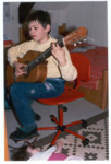 David, sa guitare et Anne Laure