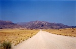 Le massif du Brandberg, o� le K�nigstein culmine � 2573 m