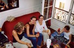Claire, Fab, Marie et Anne