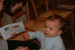 Et Gabriel est tout content!
