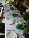 La jolie table de 22 personnes
