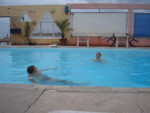 Dans l'eau