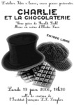 Affiche de th��tre: Charlie et la chocolaterie, pi�ce pour enfants