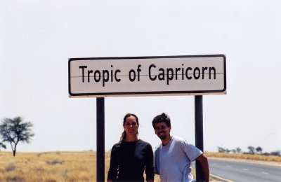 Nous avons pass� le tropique du Capricorne