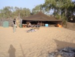 La tente-salle � manger