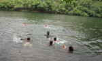 Baignade avec les enfants