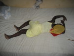 Une petite sieste pour Yaye Samba